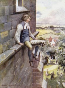 There He Sat, Perfectly Happy and Fearless
